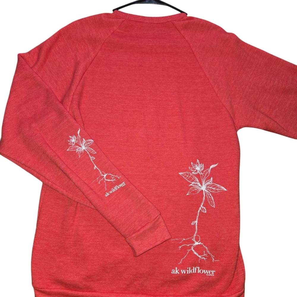 AK Wildflower Red Sweatshirt